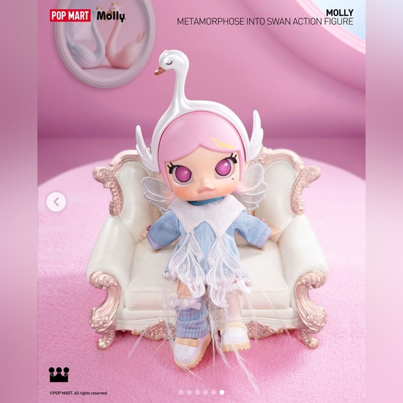Pop Mart Molly Metamorphose Into Swan - Picture 5 of 11